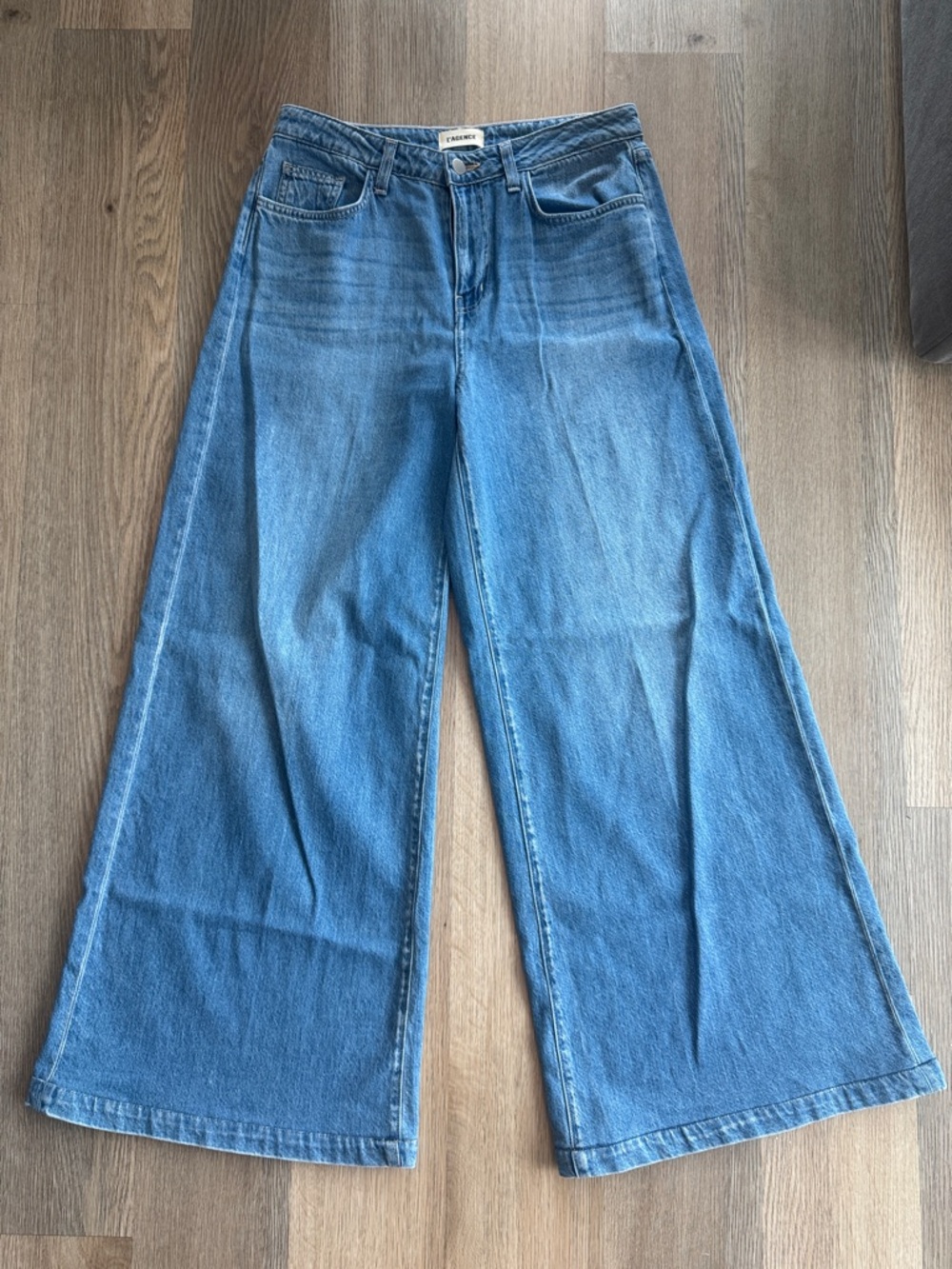L'AGENCE Quincy Wide Leg Jeans
